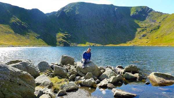 Walking up Helvellyn-a walk in the Ullswater valley